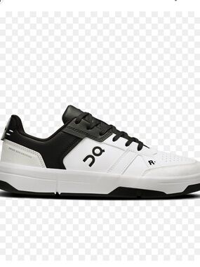 On Running Black & White Athletic Sneaker (On Label Visible)